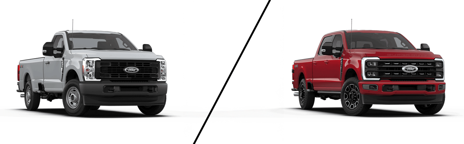 2026 Ford Super Duty XL vs 2026 Ford Super Duty Platinum